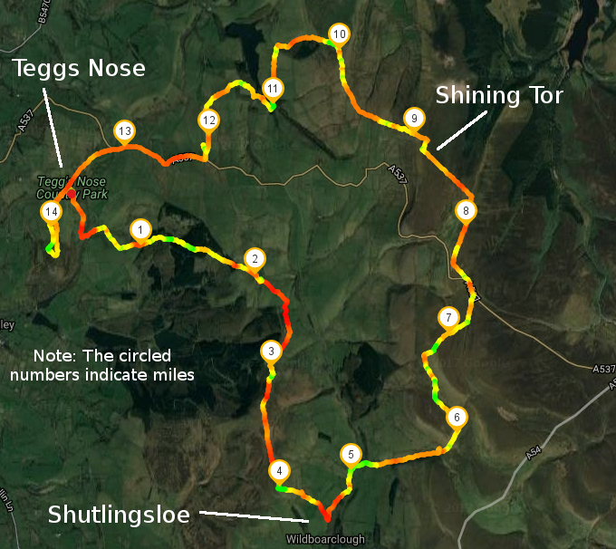 Cheshire 3 Peaks Charity Walk (prov)